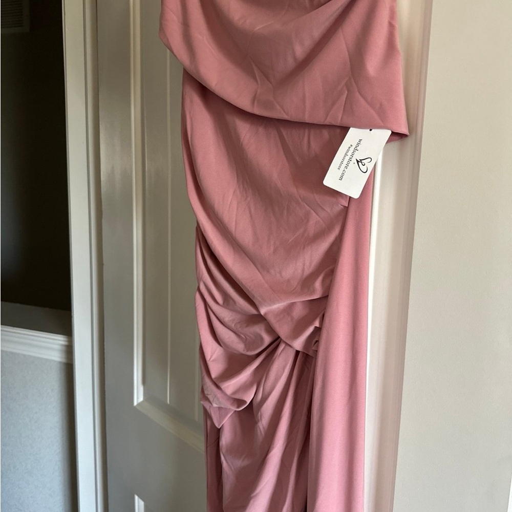 Windsor Blush Asymmetrical Dress